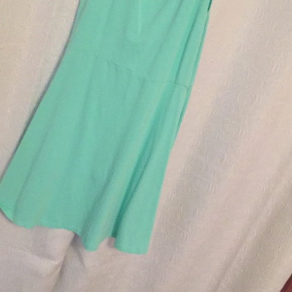 Pink brand teal blue dress - Picture 3 of 4